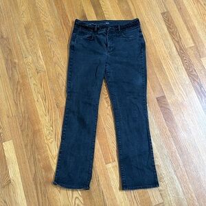 NYDJ Marilyn Straight Black Jeans